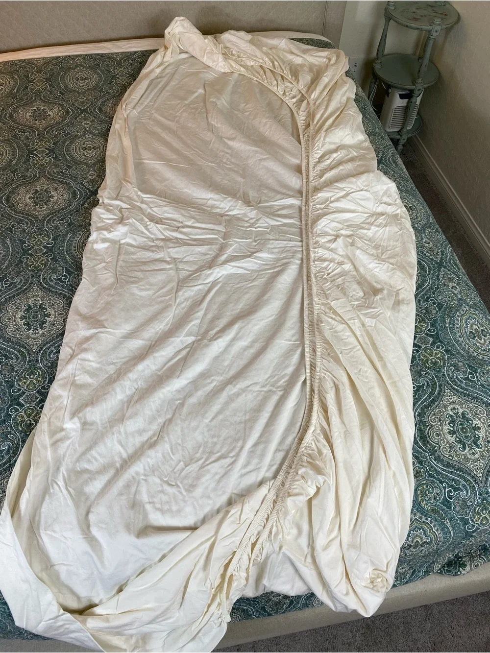 Turkish Cotton Sheets White Cotton CA King Luxurious 1 flat and 1 fitted sheet